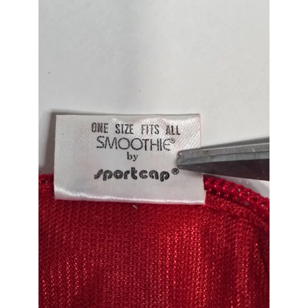Vintage 80s Sportcap Smoothie Wisconsin Trucker Hat | Red White Snapback
